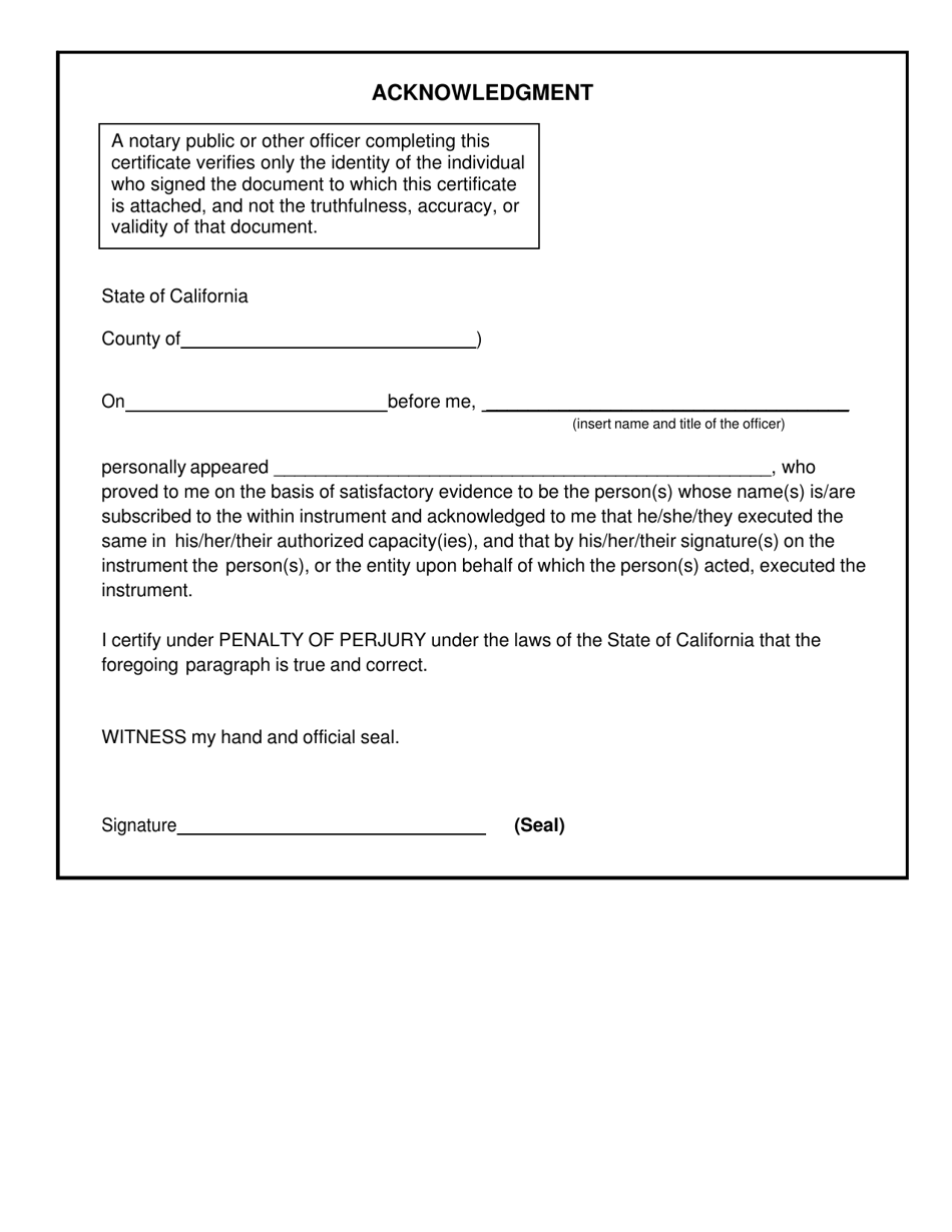 Form VN193 - Fill Out, Sign Online and Download Fillable PDF, County of ...