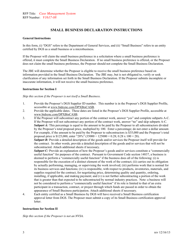 Attachment 5 Small Business Declaration - County of Ventura, California, Page 3