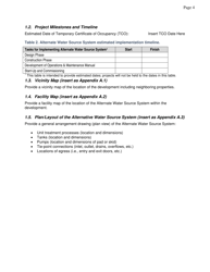 Non-potable Engineering Report Template - City and County of San Francisco, California, Page 6