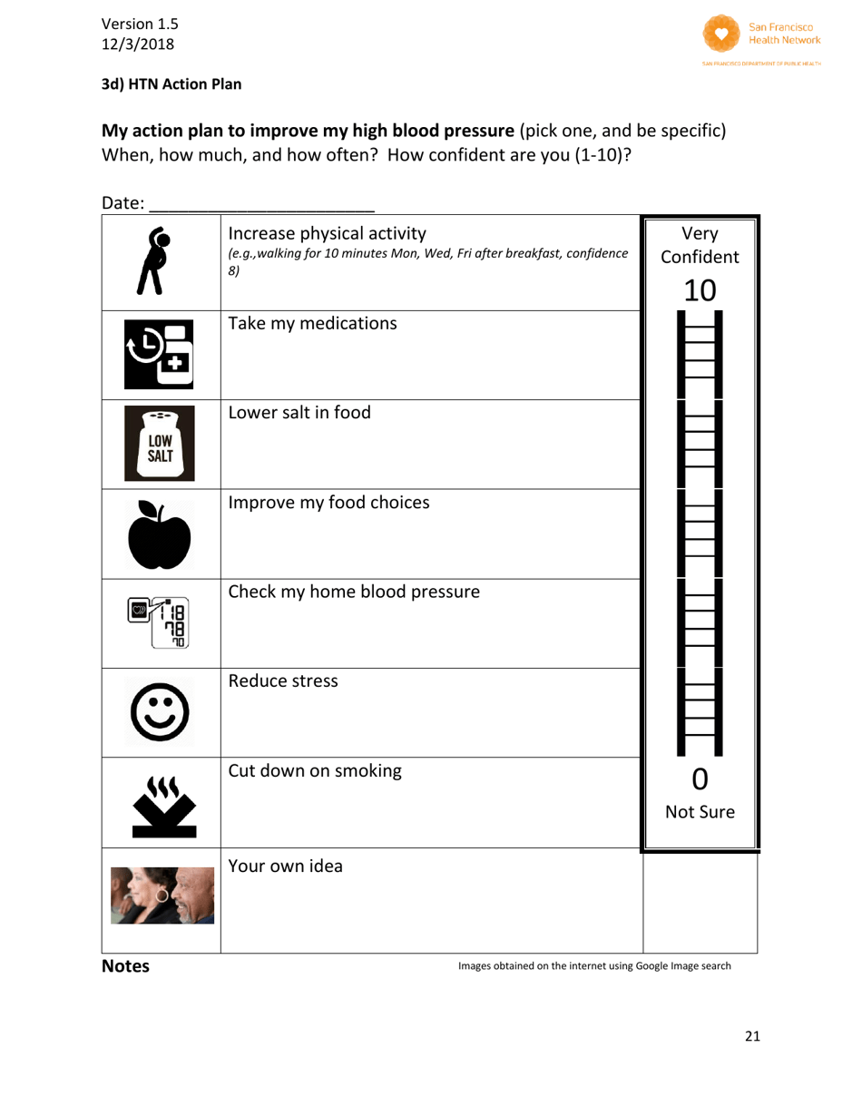 Patient Flyer - Bhs Adult Blood Pressure - City and County of San Francisco, California, Page 4