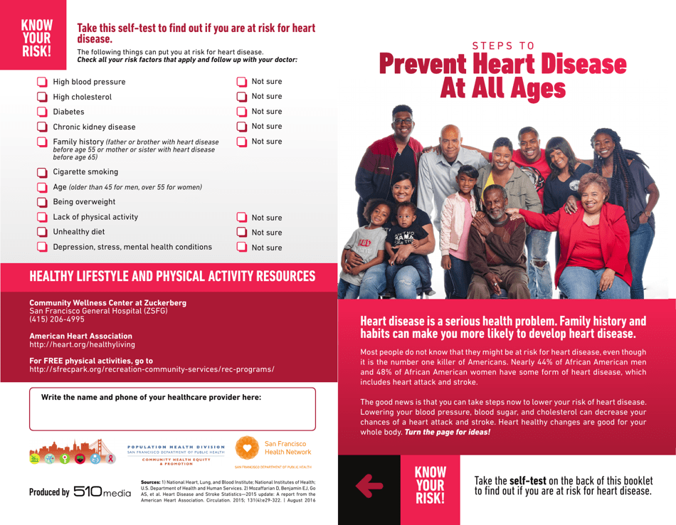 Patient Flyer - Bhs Adult Blood Pressure - City and County of San Francisco, California, Page 7