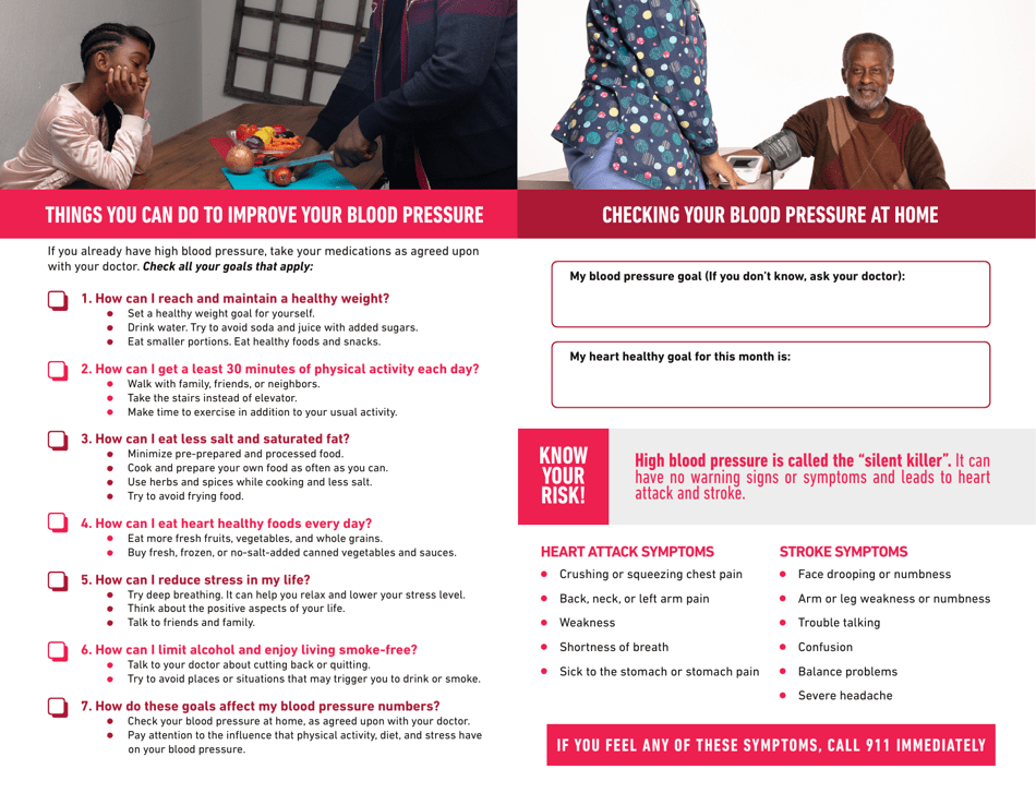 Patient Flyer - Bhs Adult Blood Pressure - City and County of San Francisco, California, Page 8