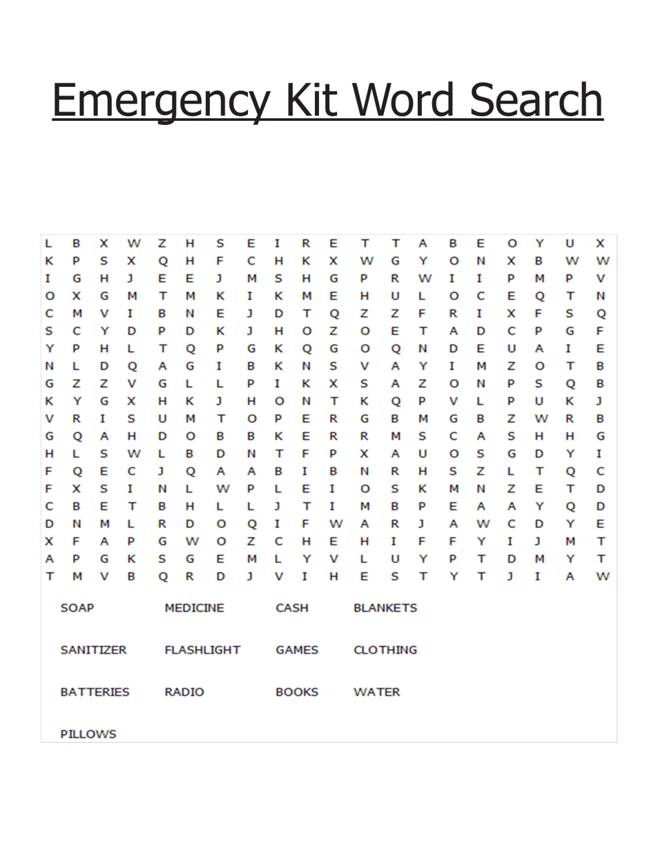 Flood Preparedness Activity Book, Page 10