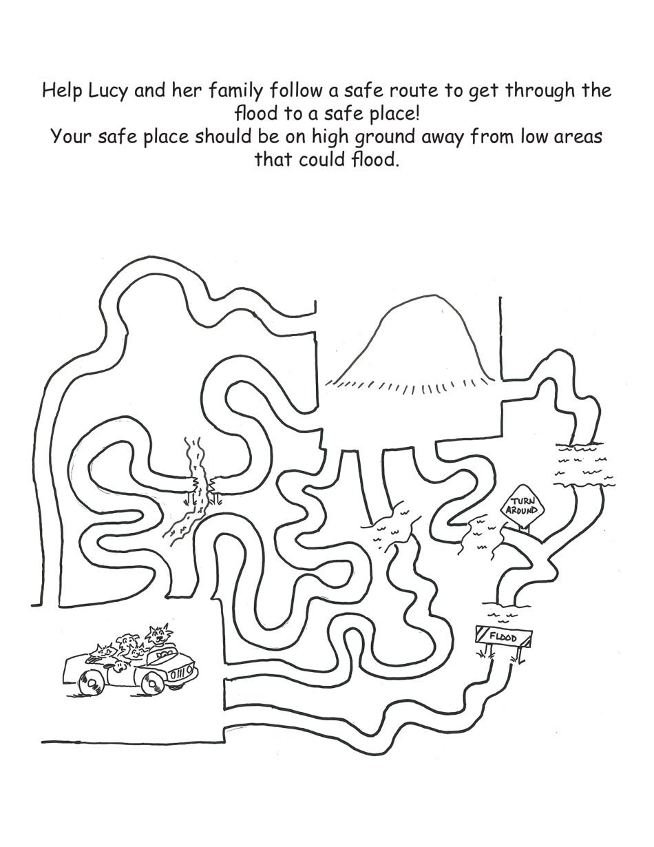 Flood Preparedness Activity Book, Page 12