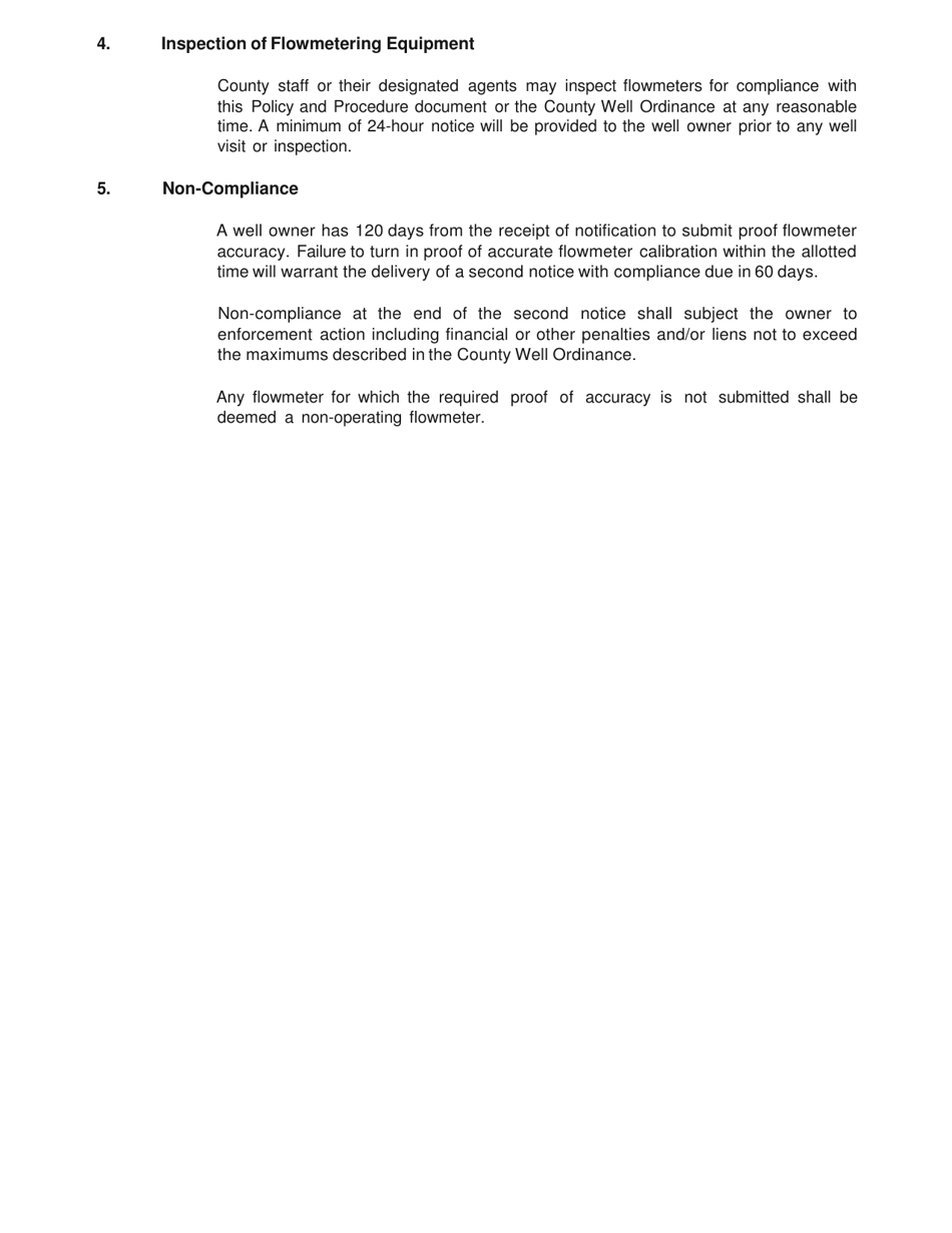 Applicants Qualification Form for Registration as a Flowmeter Tester - County of Ventura, California, Page 4