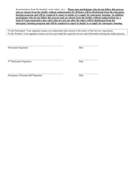Emergency Housing Placement Service Agreement - City of Philadelphia, Pennsylvania, Page 2