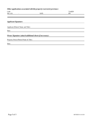 Request for Annexation Application and Checklist - City of Fort Worth, Texas, Page 5