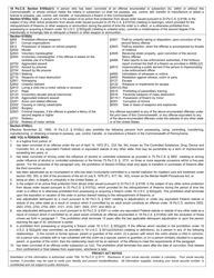 Form SP4-127 Application for a Pennsylvania License to Carry Firearms - City of Philadelphia, Pennsylvania, Page 6