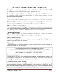 New Application for Specialty Tobacco Establishments Seeking Exemption From the Clean Indoor Air Worker Protection Law - City of Philadelphia, Pennsylvania, Page 2