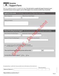 Customer Assistance Application - Sample - City of Philadelphia, Pennsylvania, Page 4