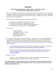 Complex Source Permit Application (For Air Management Regulation X) - City of Philadelphia, Pennsylvania, Page 2