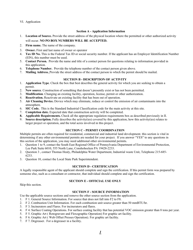 Instructions for Application for Plan Approval to Construct, Modify or Reactivate an Air Contamination Source and/or Air Cleaning Device - City of Philadelphia, Pennsylvania, Page 2