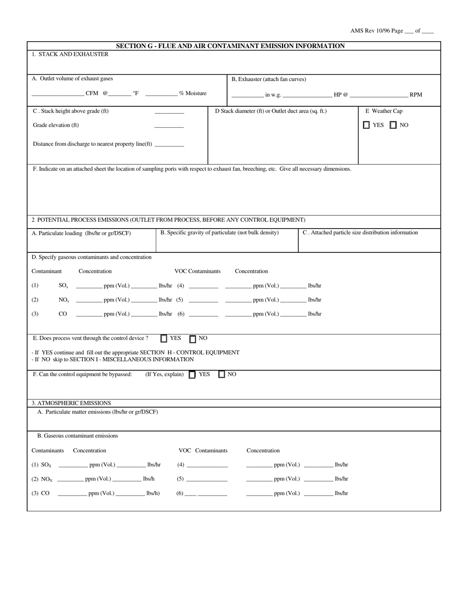 Application for Plan Approval to Construct, Modify or Reactivate an Air Contamination Source and / or Air Cleaning Device - City of Philadelphia, Pennsylvania, Page 17