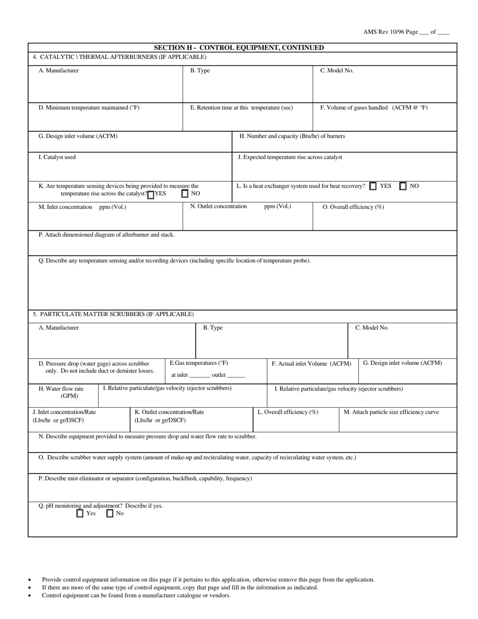 Application for Plan Approval to Construct, Modify or Reactivate an Air Contamination Source and / or Air Cleaning Device - City of Philadelphia, Pennsylvania, Page 19