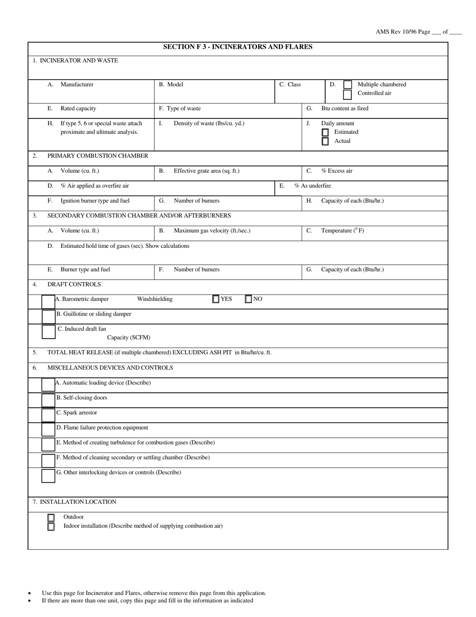 Application for Plan Approval to Construct, Modify or Reactivate an Air Contamination Source and / or Air Cleaning Device - City of Philadelphia, Pennsylvania, Page 6