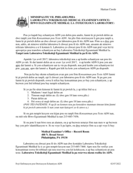 Document preview: Consent for Dna Testing - City of Philadelphia, Pennsylvania (Haitian Creole)