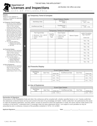 Form P_026_F Operations Permit Application - City of Philadelphia, Pennsylvania, Page 2