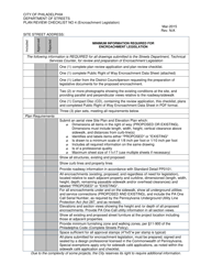 Document preview: Plan Review Checklist No. 4 (Encroachment Legislation) - City of Philadelphia, Pennsylvania
