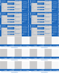 Document preview: Health Information Card - City of Philadelphia, Pennsylvania