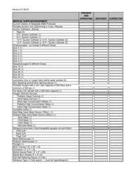 Als Ambulance Inspection Checklist - City of Philadelphia, Pennsylvania, Page 2