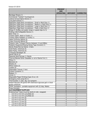 Als Ambulance Inspection Checklist - City of Philadelphia, Pennsylvania, Page 3