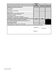 Ials Squad Inspection Checklist - City of Philadelphia, Pennsylvania, Page 4