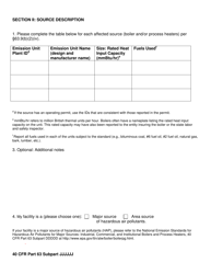 Initial Notification of Applicability - National Emission Standards for Hazardous Air Pollutants: Industrial, Commercial, and Institutional Boilers Area Sources (For Subpart 6j) - City of Philadelphia, Pennsylvania, Page 2