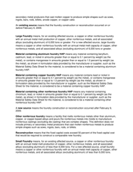 Initial Notification Report Neshap: Areas Source Standards for Aluminum, Copper, and Other Nonferrous Foundries - City of Philadelphia, Pennsylvania, Page 2