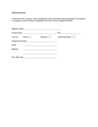 Initial Notification Report Neshap: Areas Source Standards for Aluminum, Copper, and Other Nonferrous Foundries - City of Philadelphia, Pennsylvania, Page 6