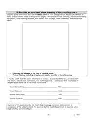Special Event Temporary Food Service Application (Tfsa) - City of Philadelphia, Pennsylvania, Page 6