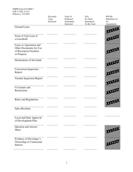 DBPR Form CO6000-7 Condominium Filing Checklist - Florida, Page 2