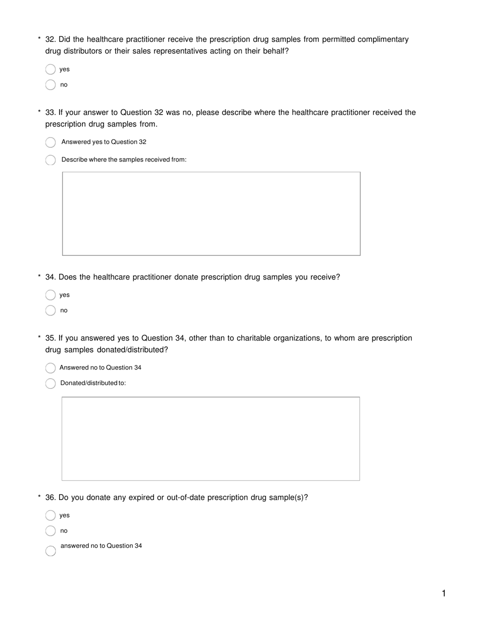 Health Care Clinic Establishment Survey - Florida, Page 11