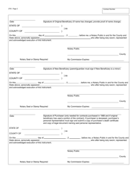 Form 2781 Request to Transfer Met Educational Benefits - Michigan, Page 2