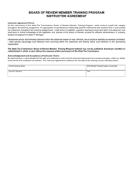 Form 5511 Application to Request Board of Review Member Training Program Material - Michigan, Page 2