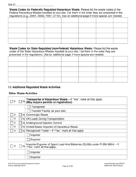Form EQP5150 Site Identification Form - Michigan, Page 4