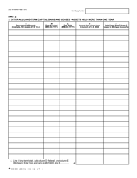 Form MI-8949 Michigan Sales and Other Dispositions of Capital Assets - Michigan, Page 2