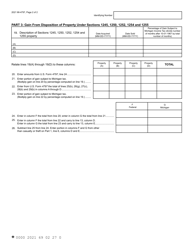 Form MI-4797 Michigan Adjustments of Gains and Losses From Sales of Business Property - Michigan, Page 2