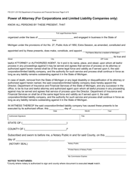 Form FIS2311 Sales Finance Company License Application - Michigan, Page 9