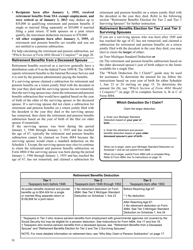 Instructions for Form 4884 Michigan Pension Schedule - Michigan, Page 2