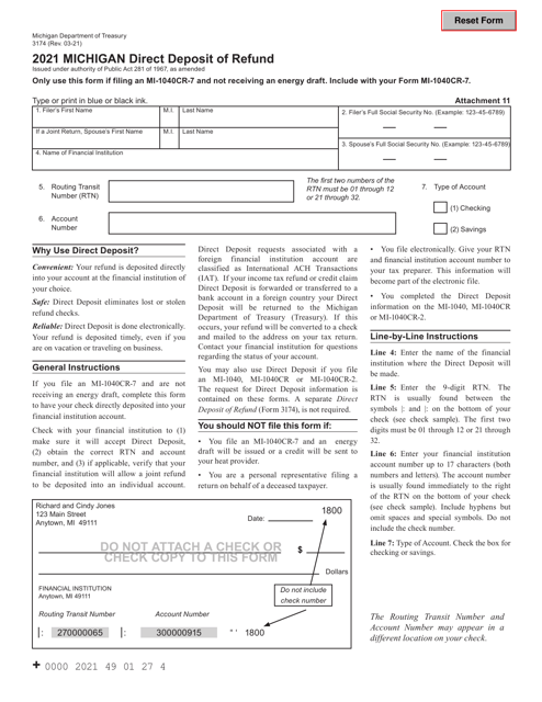 Form 3174 2021 Printable Pdf