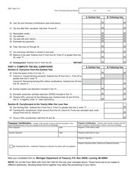 Form 5603 Michigan Farming Loss Carryback Refund Request - Michigan, Page 2