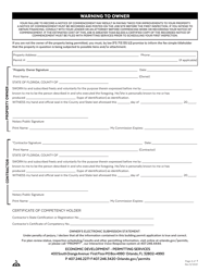 Building Permit Application - City of Orlando, Florida, Page 4