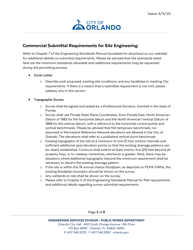 Commercial Submittal Requirements for Site Engineering - City of Orlando, Florida, Page 3