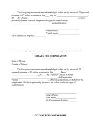 Hold Harmless Agreement - City of Orlando, Florida, Page 4