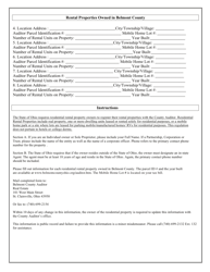 Residential Rental Property Registration - Belmont County, Ohio, Page 2
