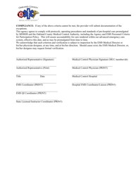 Life Support Agency Letter of Compliance 8-1.1 - Oakland County, Michigan, Page 6