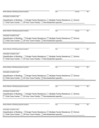 Form DH8002-DCHP Notice of in Progress Radon Mitigation System Installation - Florida, Page 2