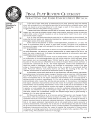 Final Plat Review Checklist - City of Orlando, Florida, Page 4