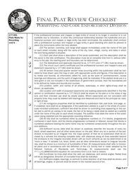 Final Plat Review Checklist - City of Orlando, Florida, Page 5