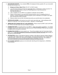 Form DH1006 Application for Certification as a Basic X-Ray Machine Operator or Basic X-Ray Machine Operator - Podiatric Medicine - Florida, Page 2
